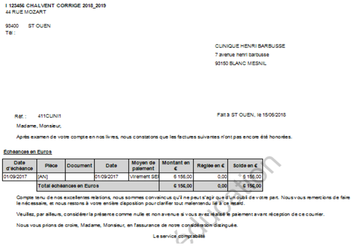 Le Plus Rapide Modele Lettre De Relance Facture Impayee Gratuit