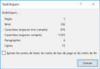 Statistique de texte
